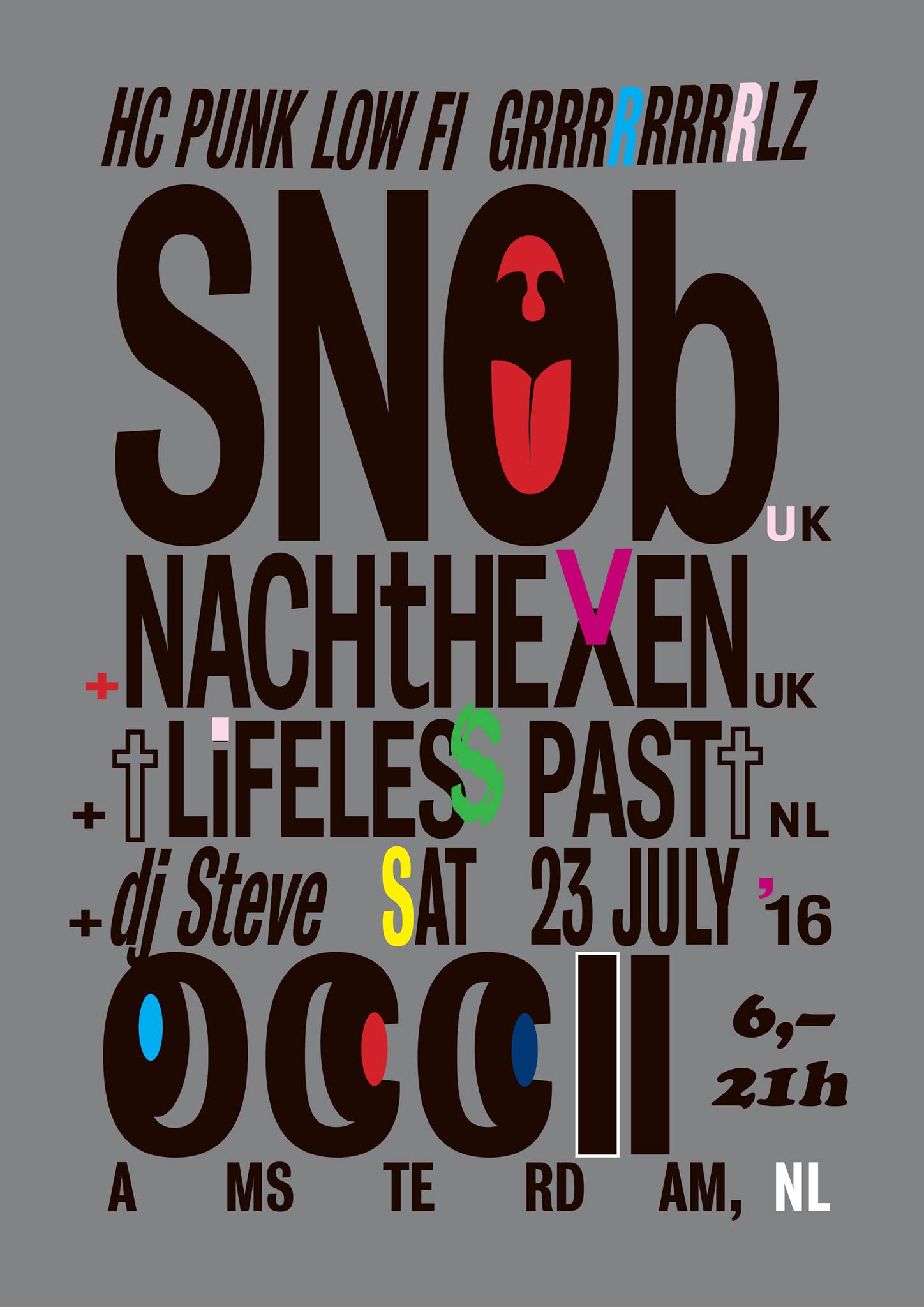 SNOB (uk) + NACHTHEXEN (uk) + † LIFELESS PAST † + DJ STEVE