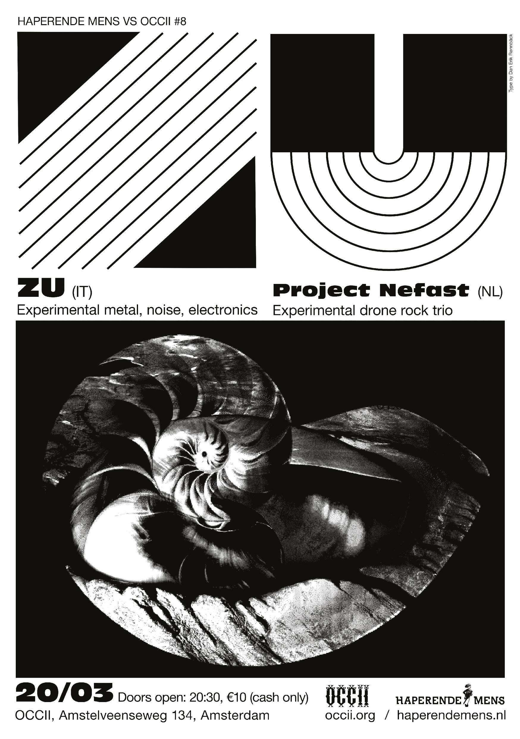 ZU (IT) + PROJECT NEFAST + DJ's Campoleone & Cavity (HU/NL)