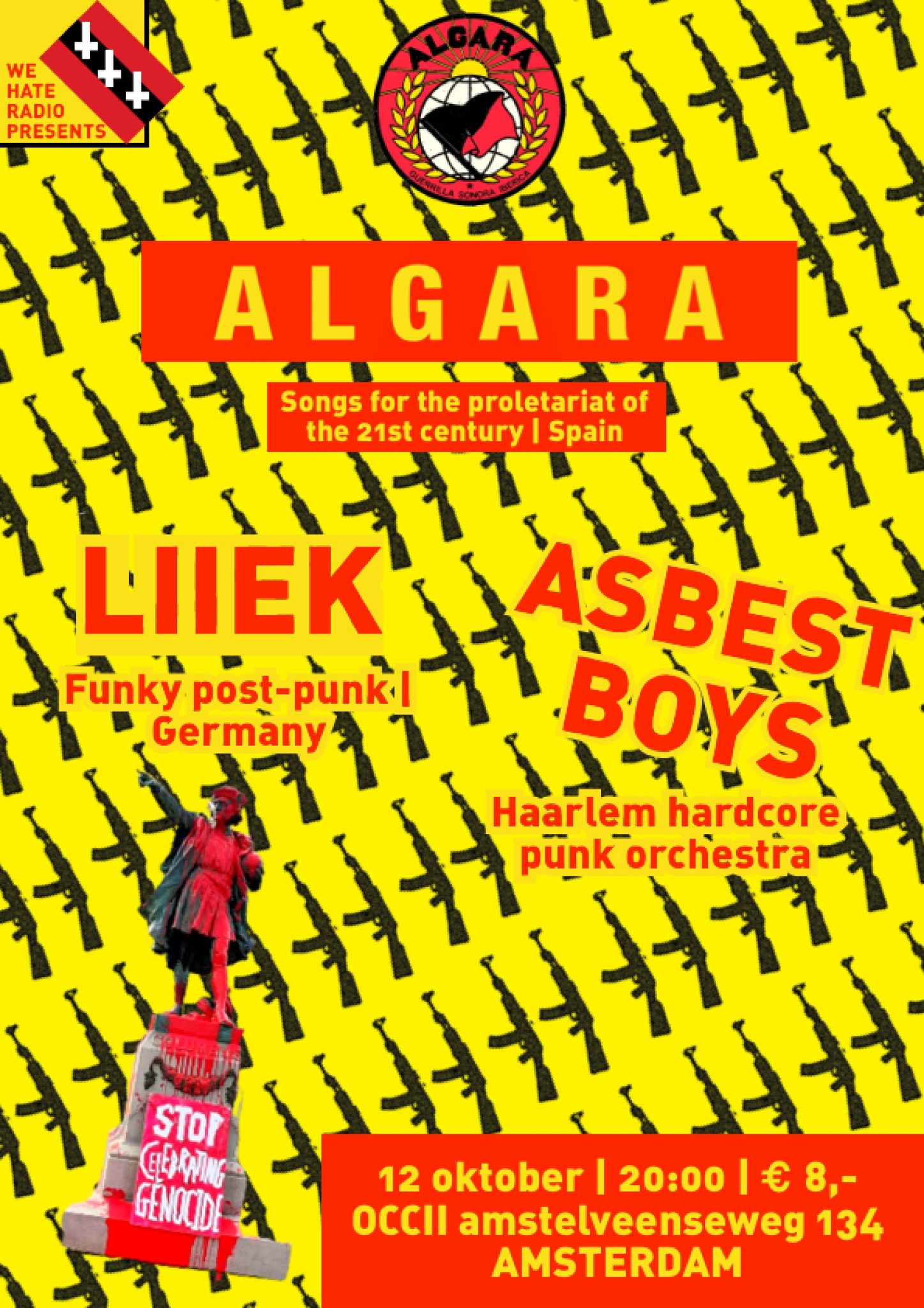 ALGARA (ES) + LIIEK (DE) + ASBEST BOYS