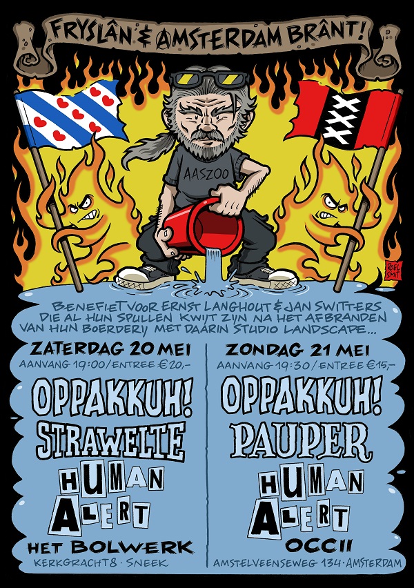 *SOLD OUT* HUMAN ALERT + OPPAKKUH! + PAUPER