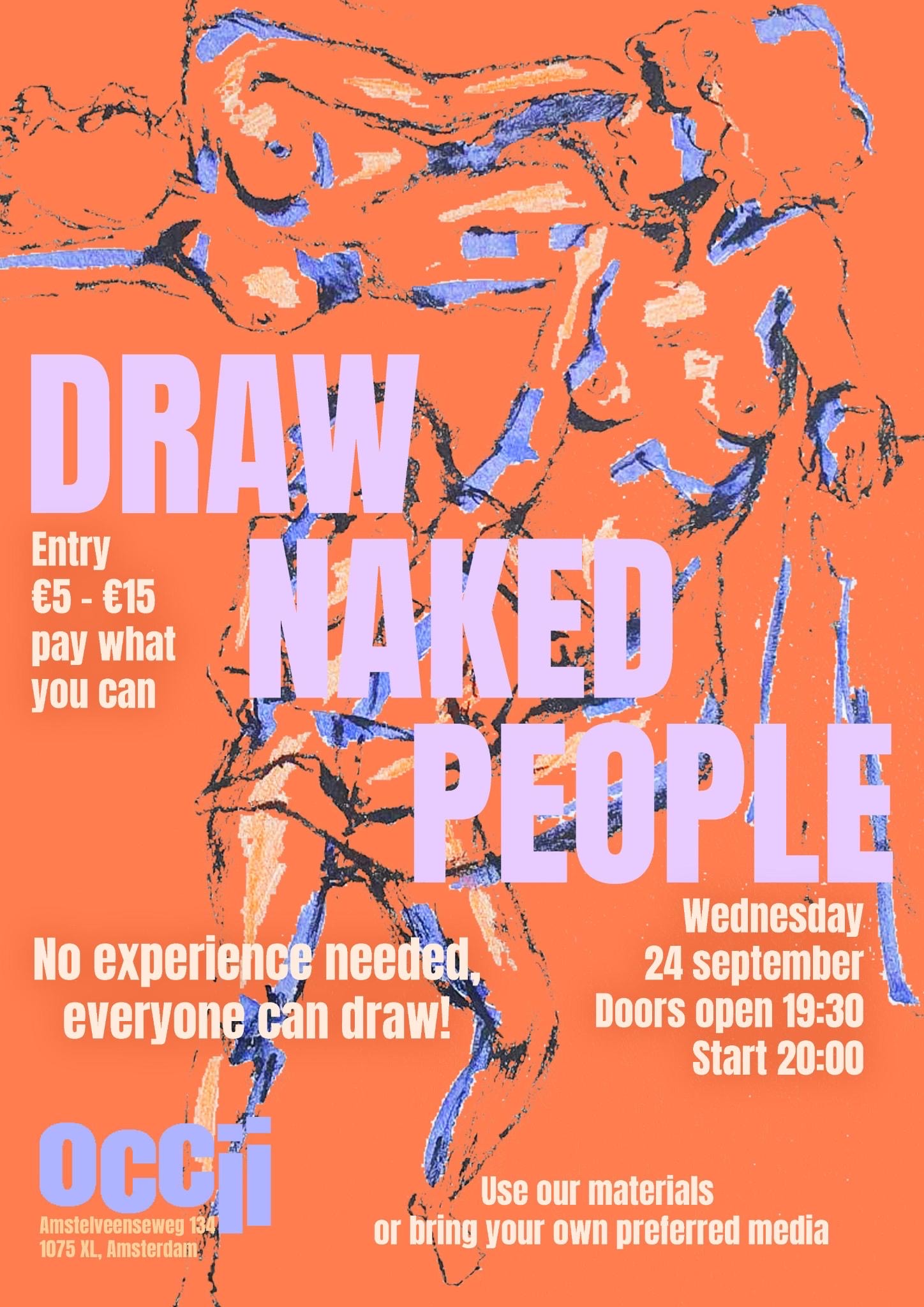 Community Event: DRAW NAKED PEOPLE #4
