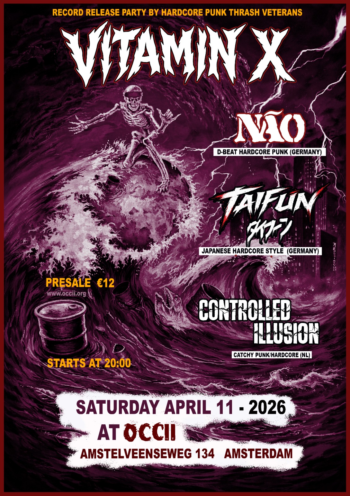 VITAMIN X + NÂO (DE) + TAIFUN (DE) + CONTROLLED ILLUSION