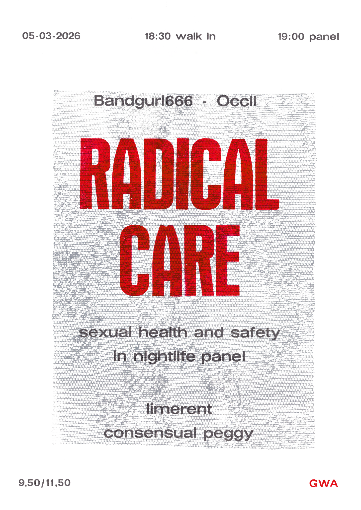 Radical Care: sexual health & safety in nightlife