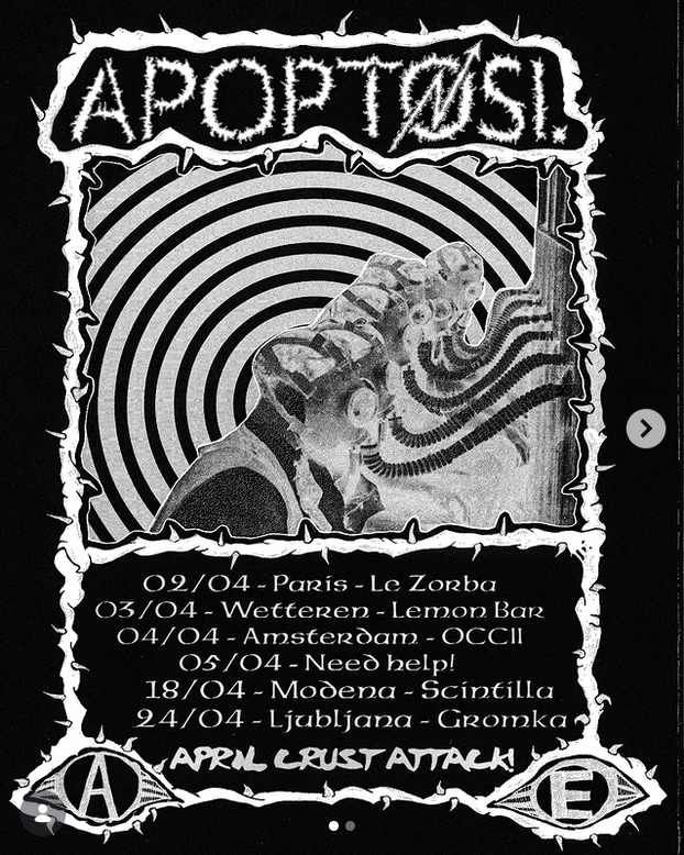 APOPTOSI (IT) + MORE TBC