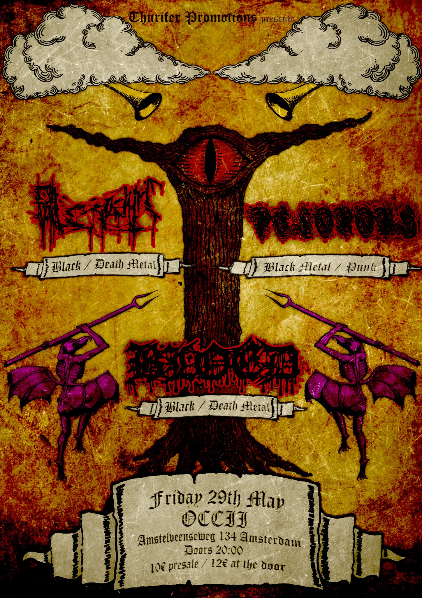 PALE SPEKTRE (DE) + PELOROUS (DE) + BLOED