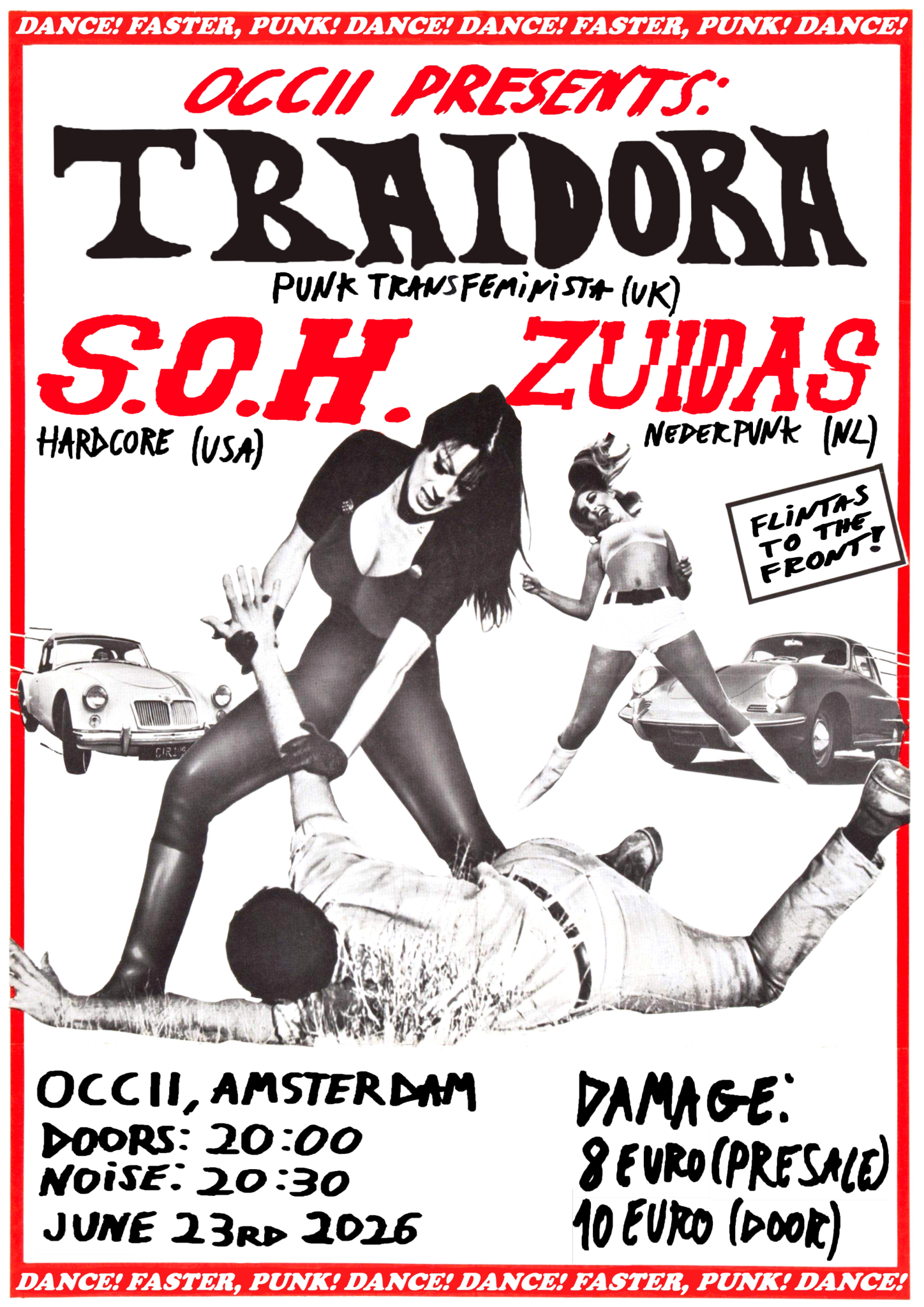 TRAIDORA (UK) + ZUIDAS + S.O.H. (US) + WATERSCHADE