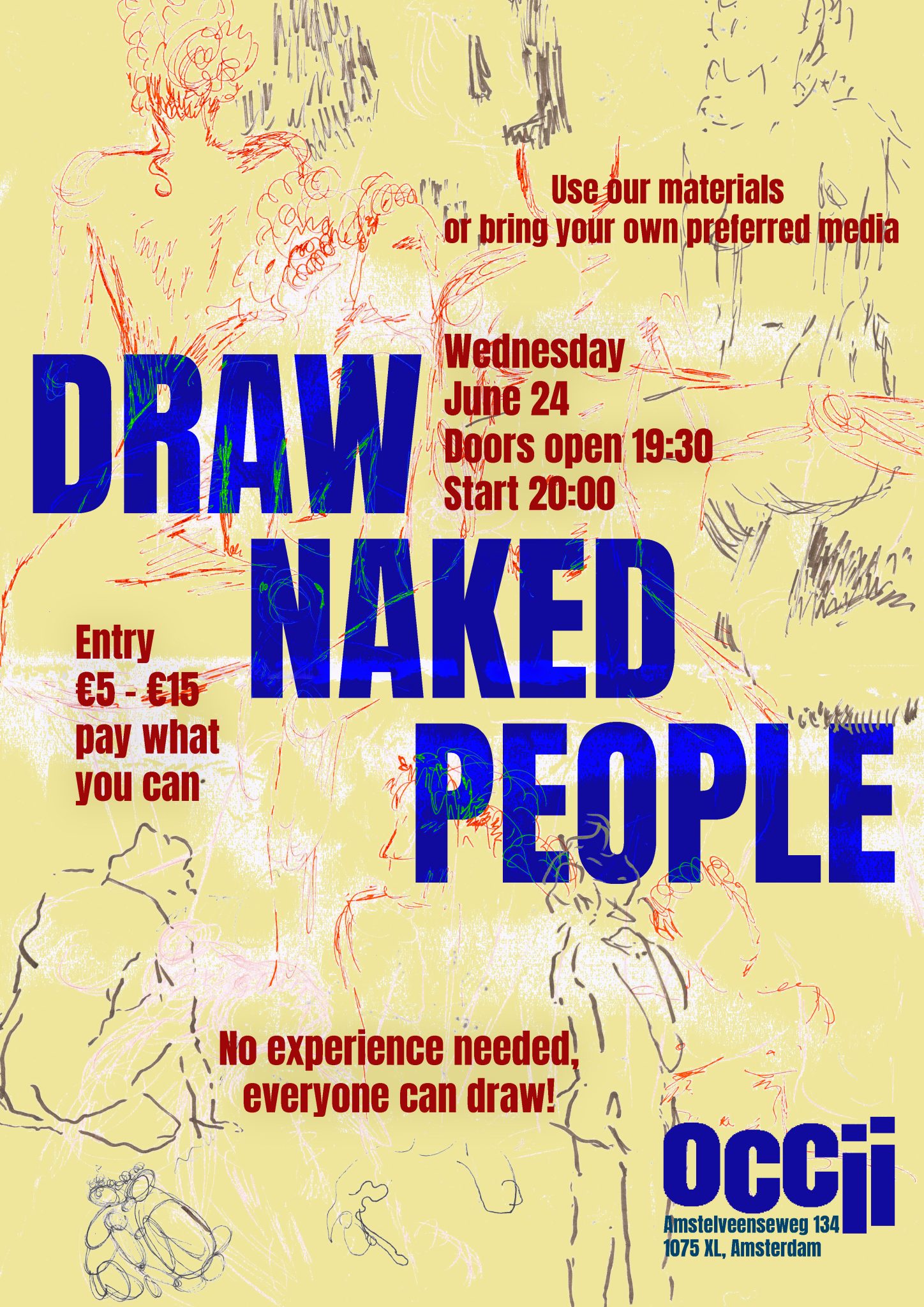 Community Event: DRAW NAKED PEOPLE #6